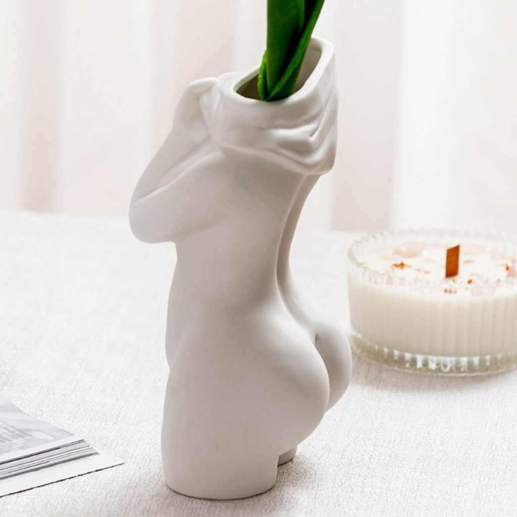 Vase Céramique Art Corps | Décoration Intérieure Premium