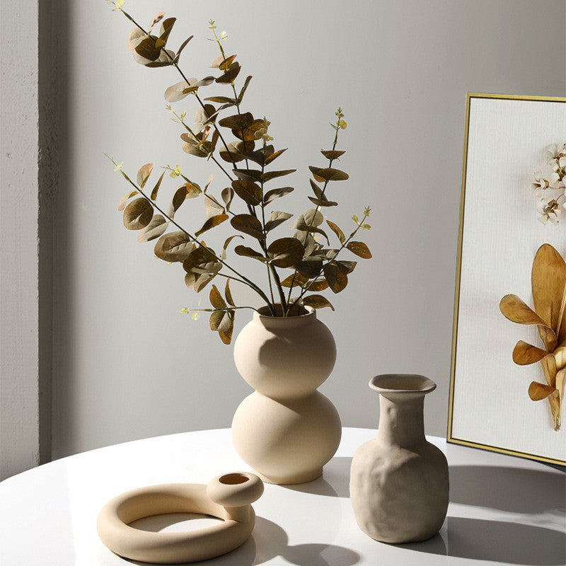Vase Céramique Nordique — Collection Minimaliste