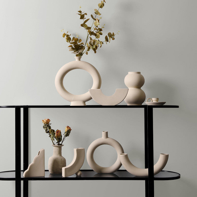 Vase Céramique Nordique — Collection Minimaliste