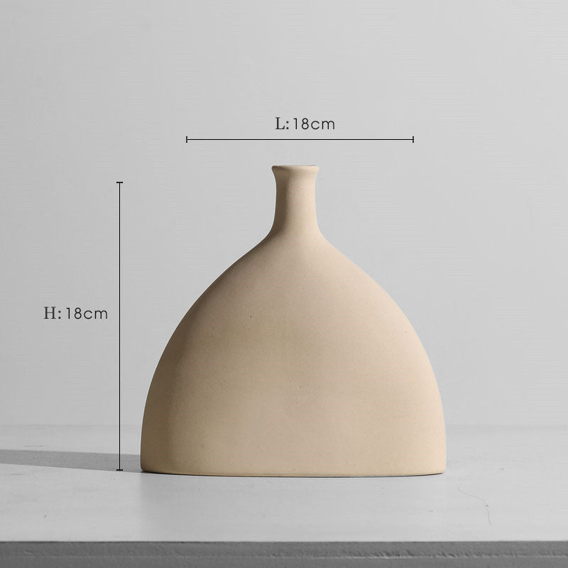 Vase Céramique Nordique — Collection Minimaliste