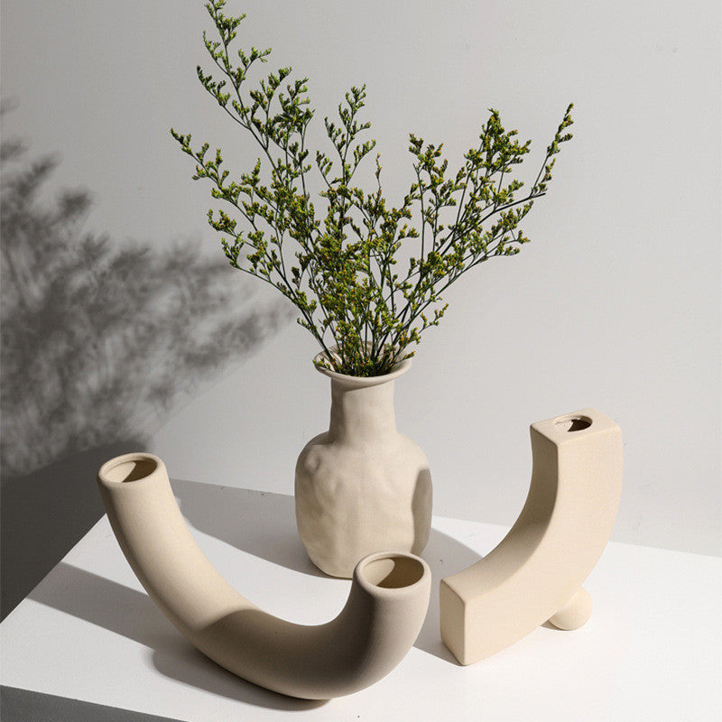 Vase Céramique Nordique — Collection Minimaliste