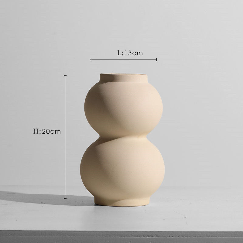 Vase Céramique Nordique — Collection Minimaliste