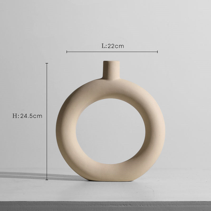 Vase Céramique Nordique — Collection Minimaliste