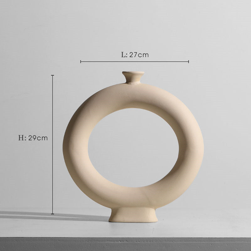 Vase Céramique Nordique — Collection Minimaliste