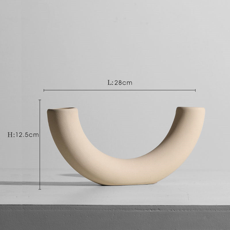 Vase Céramique Nordique — Collection Minimaliste