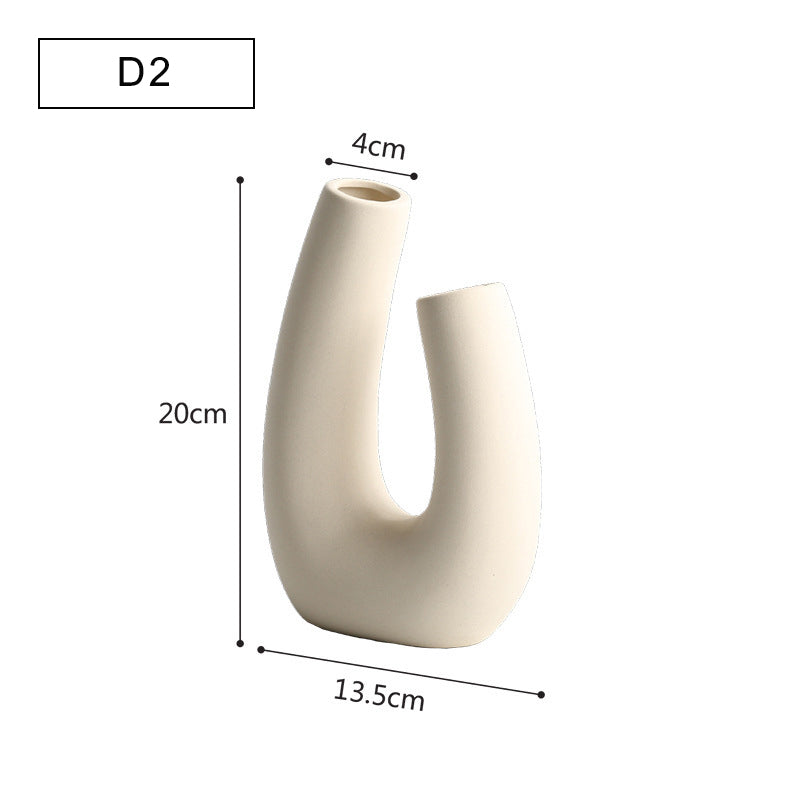 Vase Céramique Nordique — Collection Minimaliste
