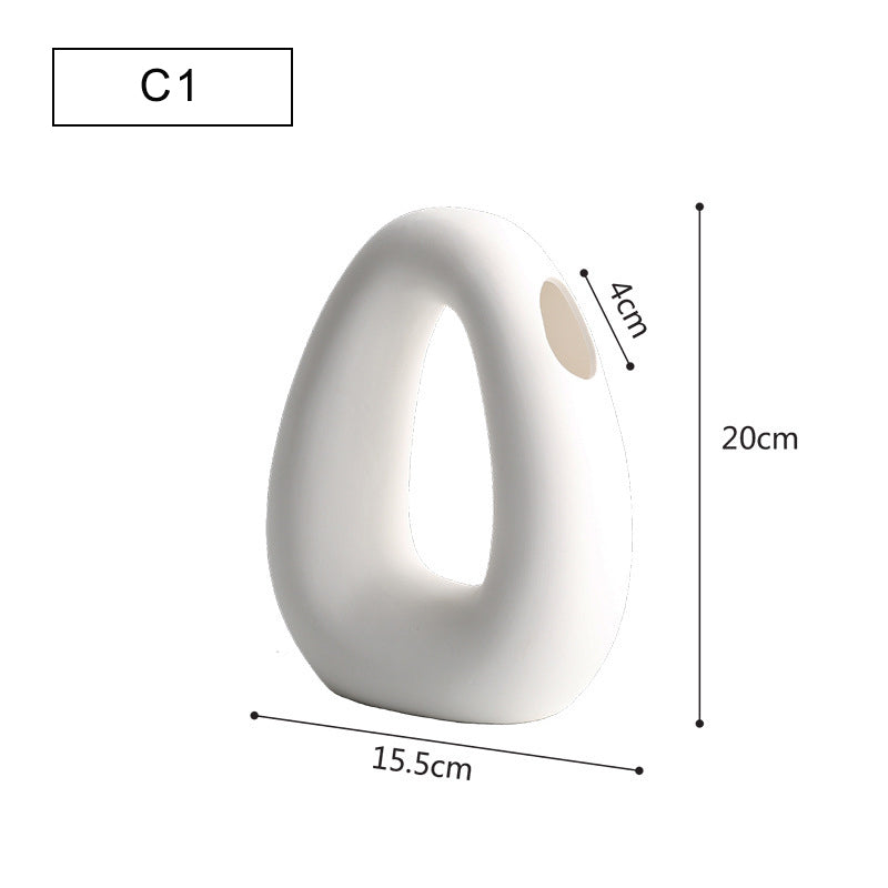 Vase Céramique Nordique — Collection Minimaliste
