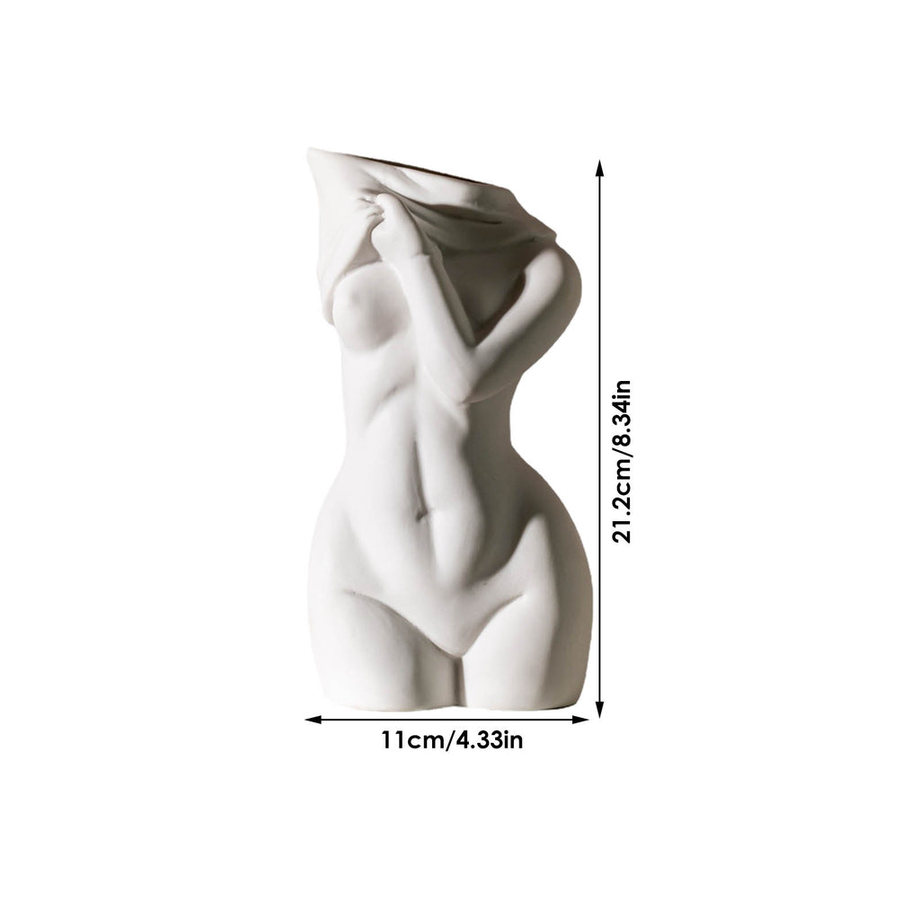 Vase Céramique Art Corps | Décoration Intérieure Premium