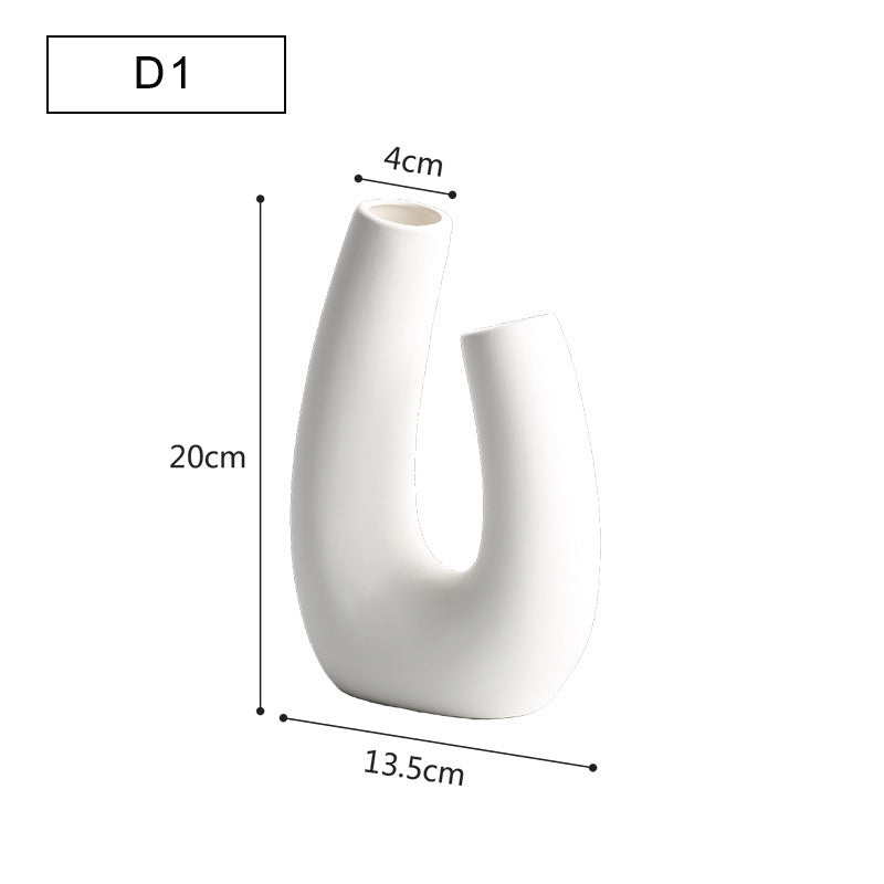 Vase Céramique Nordique — Collection Minimaliste