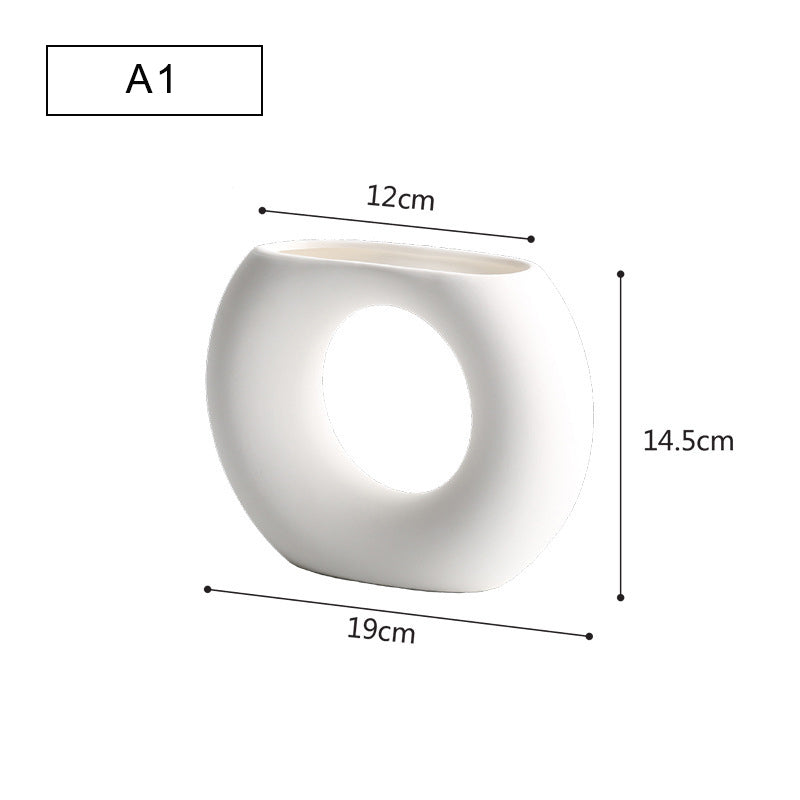 Vase Céramique Nordique — Collection Minimaliste